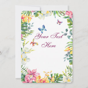Create Your Own personalize Thank You Card