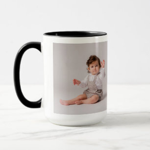 Create Your Own Personalized 2 Photos Mug