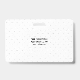 Create Your Own Personalized ID Badge