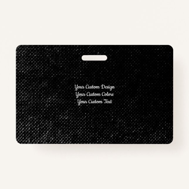 Create Your Own Personalized ID Badge (Front)