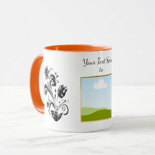 Create Your Own personalized Template Text  Mug