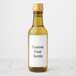 create your own PersonalizedMini Wine Bottle Label