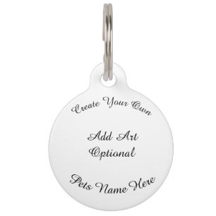 Create Your Own Pet Art Id Tag ~Font Sample