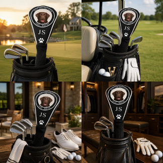 Create Your Own Pet Chocolate Labrador Dog Photo Golf Head Cover