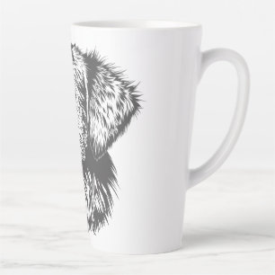 Create Your Own Pet Dog Customized Latte Mug