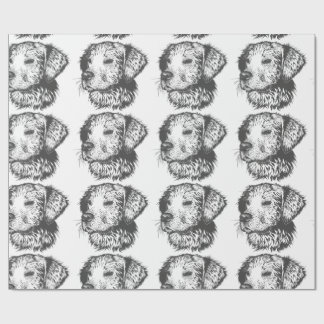 Create Your Own Pet Dog Customized Wrapping Paper