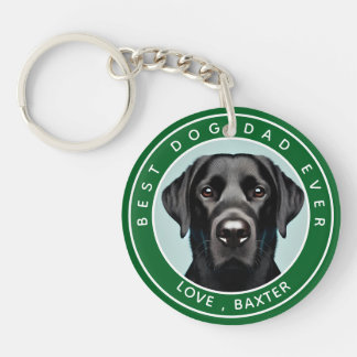 Create Your Own Pet Dog Photo Personalised Key Ring