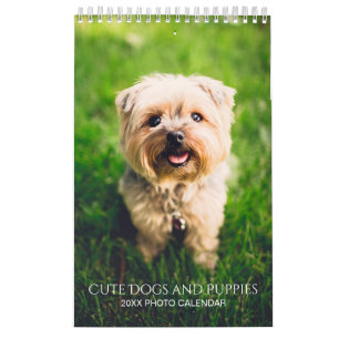 Create Your Own Pet Dog Photos 2025 Small Calendar
