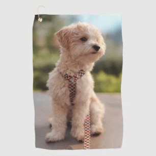 Create Your Own Pet Photo Custom Picture Golf Towel