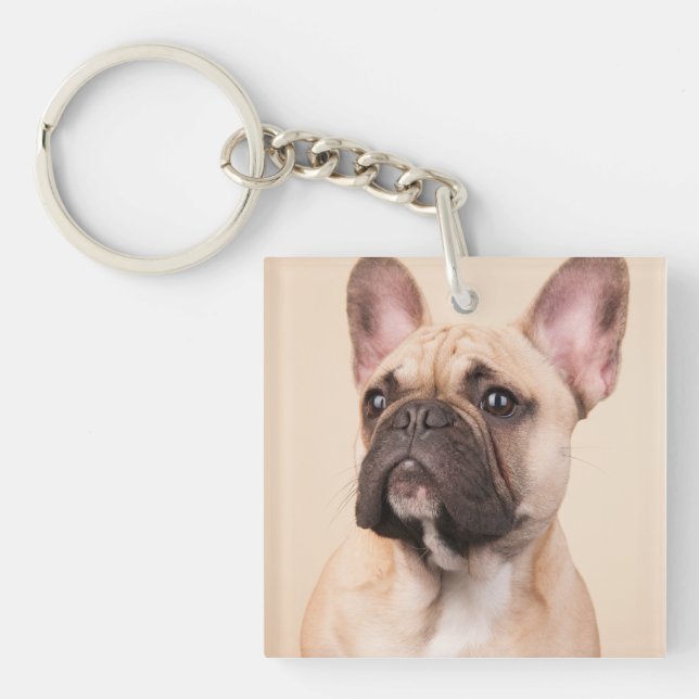 Create Your Own Pet Photo Custom Picture Key Ring (Front)