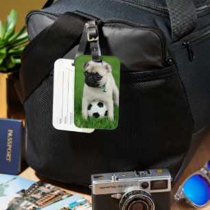 Create Your Own Pet Photo Custom Picture Luggage Tag