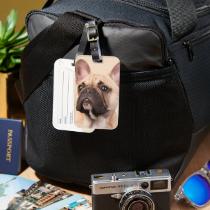Create Your Own Pet Photo Custom Picture Luggage Tag