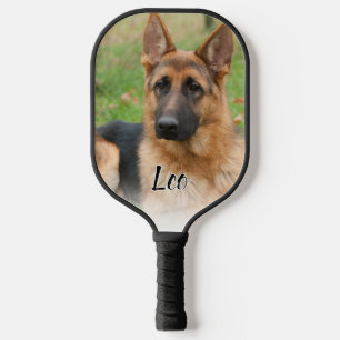 Create Your Own Pet Photo Custom Picture Name Pickleball Paddle