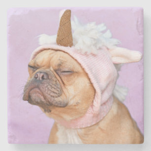 Create Your Own Pet Photo Custom Picture Stone Coaster