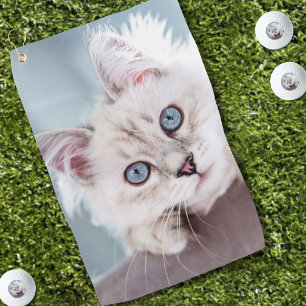 Create Your Own Pet Photo Golf Towel