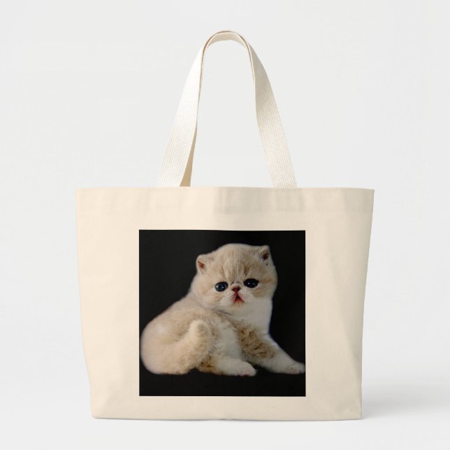 CREATE YOUR OWN PET PHOTO LARGE TOTE BAG (Front)