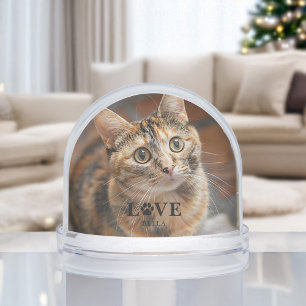 Create Your Own - Pet Photo Personalised Snowglobe