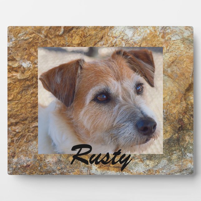 Create your own pet photo plaque (Front)
