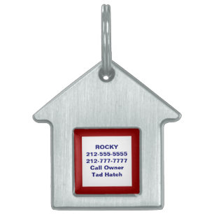 Create Your Own Pet Tag
