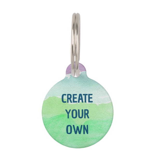 Create your own pet tag (Front)