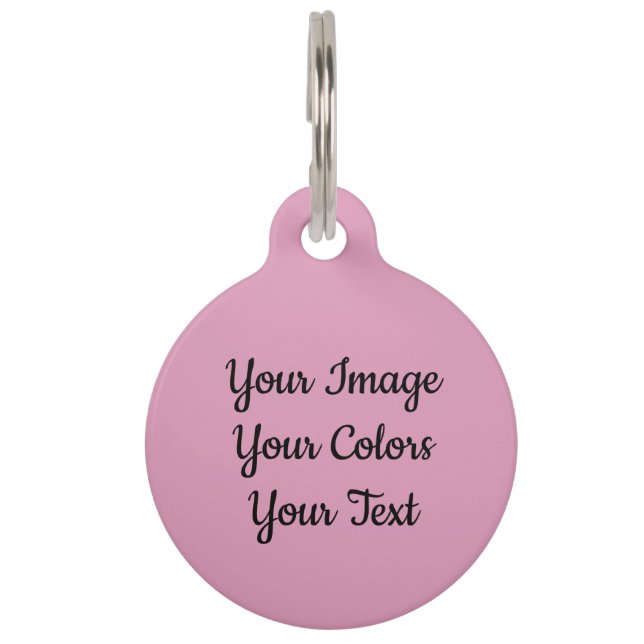 Create Your Own Pet Tag (Front)