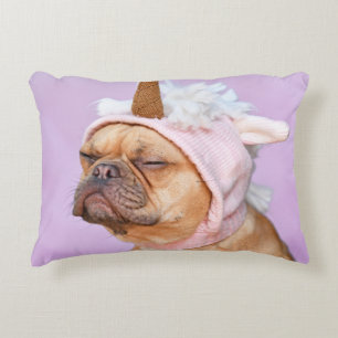 Create Your Own Pet Two Photo Custom Picture Decorative Cushion