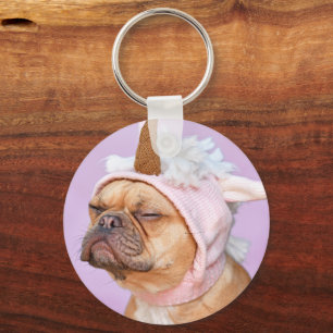 Create Your Own Pet Two Photo Custom Picture Key Ring