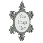Create Your Own Pewter Snowflake Ornament