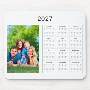 Create Your Own Photo 2027 Calendar Mousepad