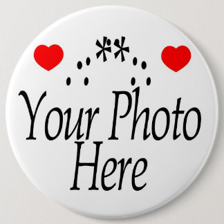 CREATE YOUR OWN PHOTO 6 CM ROUND BADGE