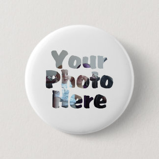CREATE YOUR OWN PHOTO 6 CM ROUND BADGE