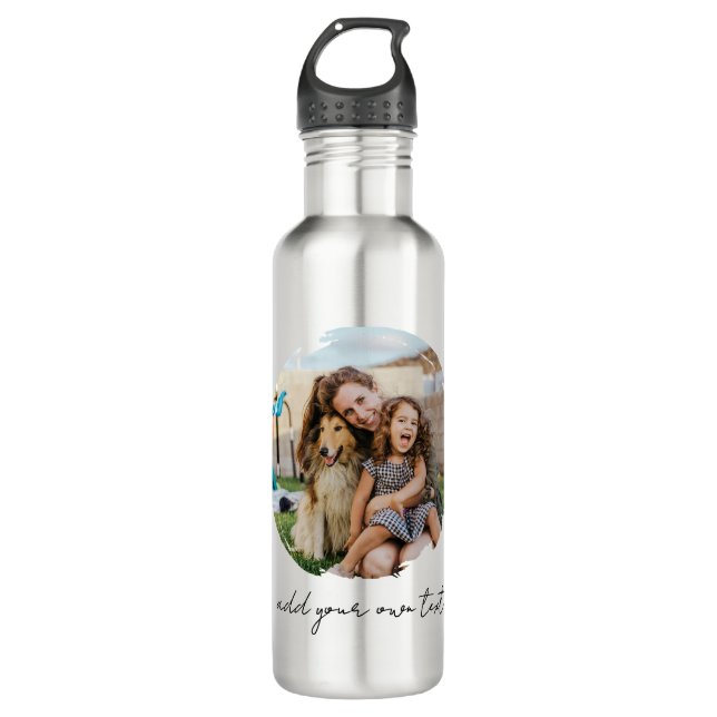 Create Your Own Photo 710 Ml Water Bottle (Front)