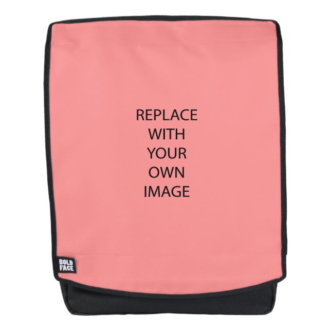 Create Your Own Photo Backpack (Front)