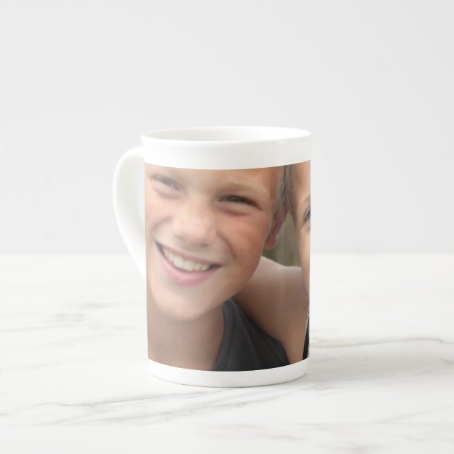 Create Your Own Photo  Bone China Mug (Front Left)