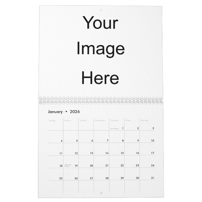 Create Your Own Photo Calendar Template (Jan 2026)
