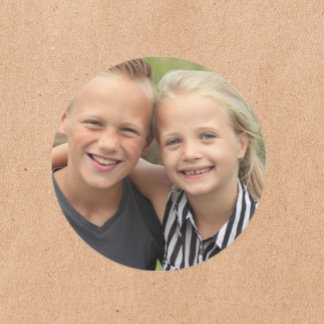 Create Your Own Photo Classic Round Sticker