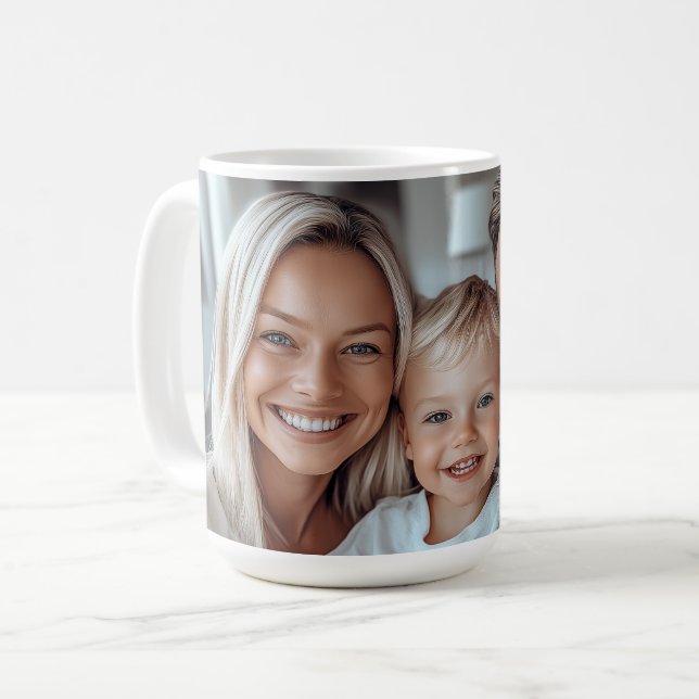 Create Your Own Photo Coffee Mug (Front Left)