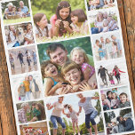 Create Your Own Photo Collage 15 Pictures White  Fleece Blanket<br><div class="desc">Create your own photo collage for special events like milestone birthdays, graduation days, engagement parties or wedding celebrations. Easily upload your favourite photos of family and friends, vacations or pets to create a one of a kind photo collage filled with memories you can see and treasure - instead of them...</div>