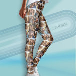 Create Your Own Photo Collage - 16 photos Leggings<br><div class="desc">Show off your fun side with favourite pictures of friends and family. A unique piece of clothing that is completely covered in small pictures. For best results,  crop all of your photos into squares before uploading to this collage.</div>