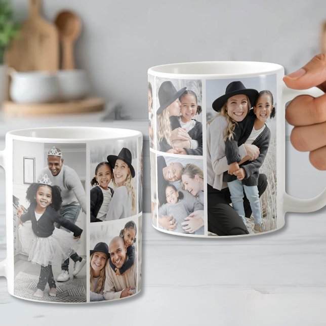 Create Your Own Photo Collage Coffee Mug (Create Your Own Photo Collage Coffee Mug)