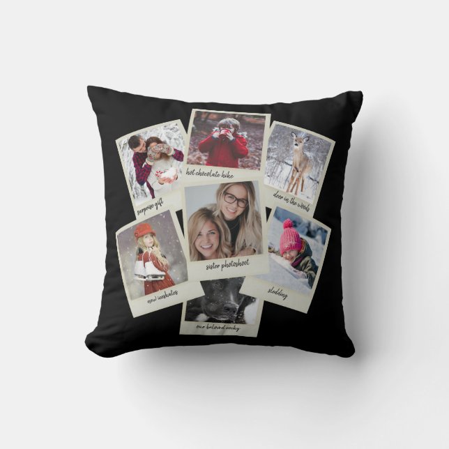 Create your own photo collage cushion (Front)