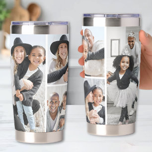 Create Your Own Photo Collage Insulated Tumbler