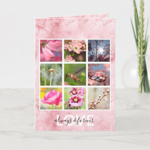 Create Your Own Photo Collage Love Card