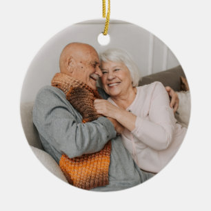 Create Your Own Photo Custom Pic Ceramic Ornament