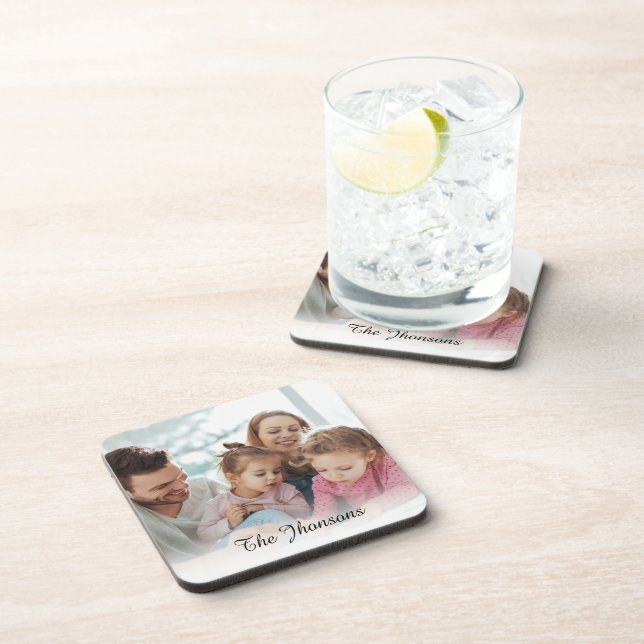 Create Your Own Photo Custom Pic DIY Coaster (Right Side)