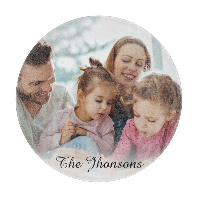 Create Your Own Photo Custom Pic DIY Cutting Board (Front)