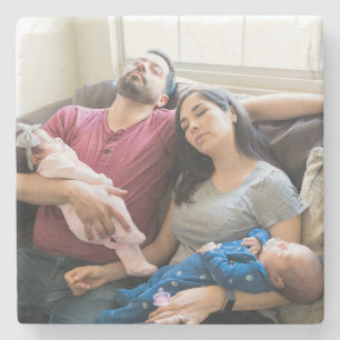 Create Your Own Photo Custom Pic DIY Family Stone Coaster