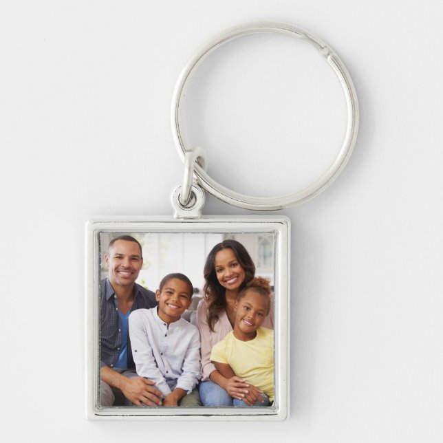 Create Your Own Photo Custom Pic DIY Key Ring (Front)