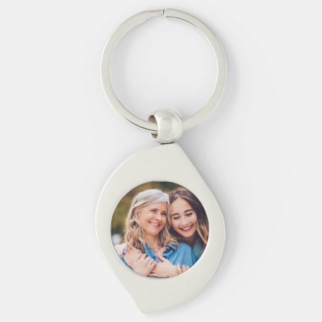 Create Your Own Photo Custom Pic DIY Key Ring (Front)