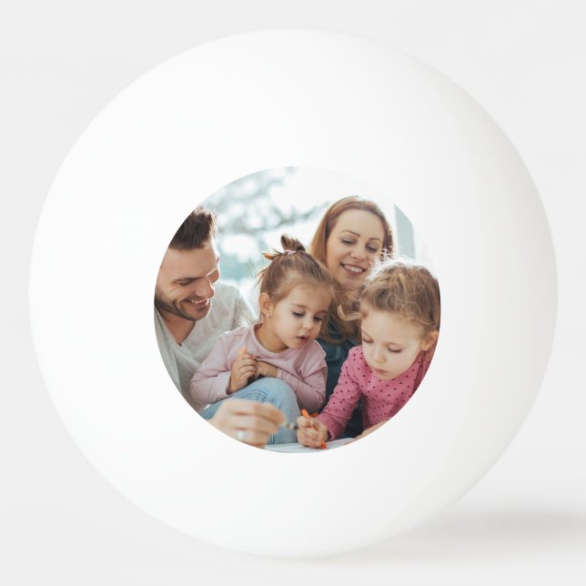 Create Your Own Photo Custom Pic DIY Ping Pong Ball (Front)